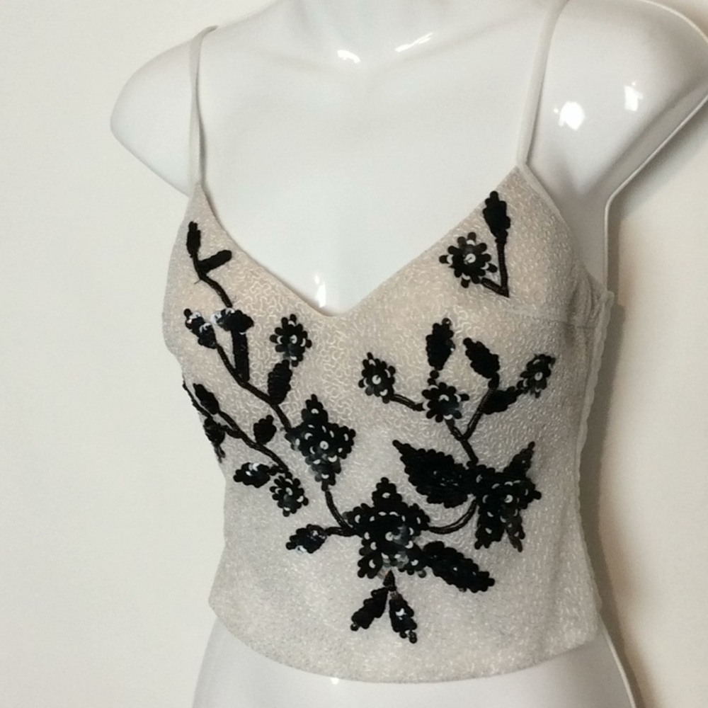 La Perla beaded camisole top NWT size 6